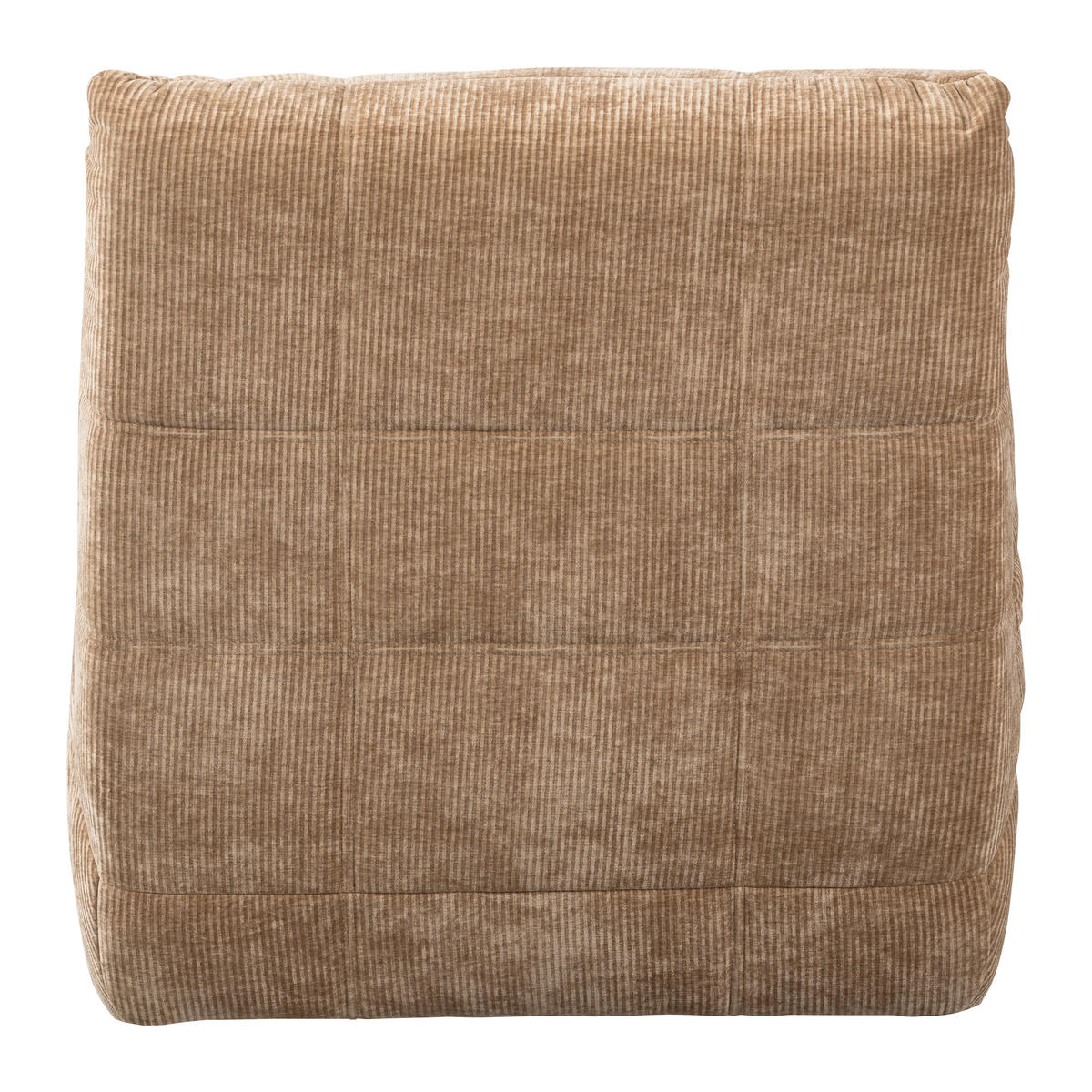 RELAXSESSEL Hein gerippt    - Hellbraun, Design, Textil (98/94/83cm) - Livetastic