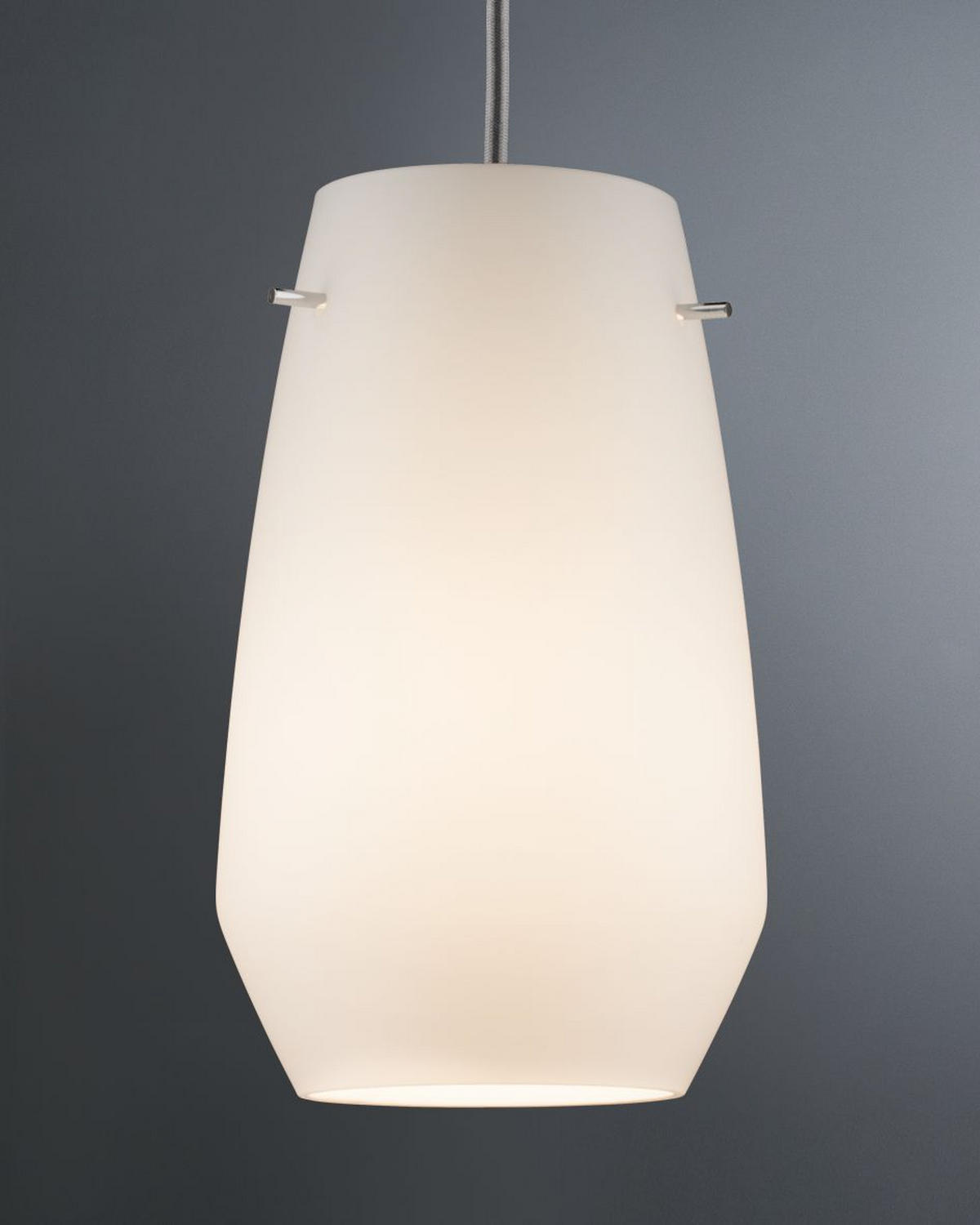 SCHIENENSYSTEM-LEUCHTENSCHIRM URail 17,0/28,0 cm   - Opal, Design, Glas (17,0/28,0cm) - Paulmann