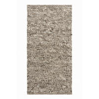 KÉZZEL SZŐTT SZŐNYEG   - barna/szürke, Basics, textil (70/130cm)