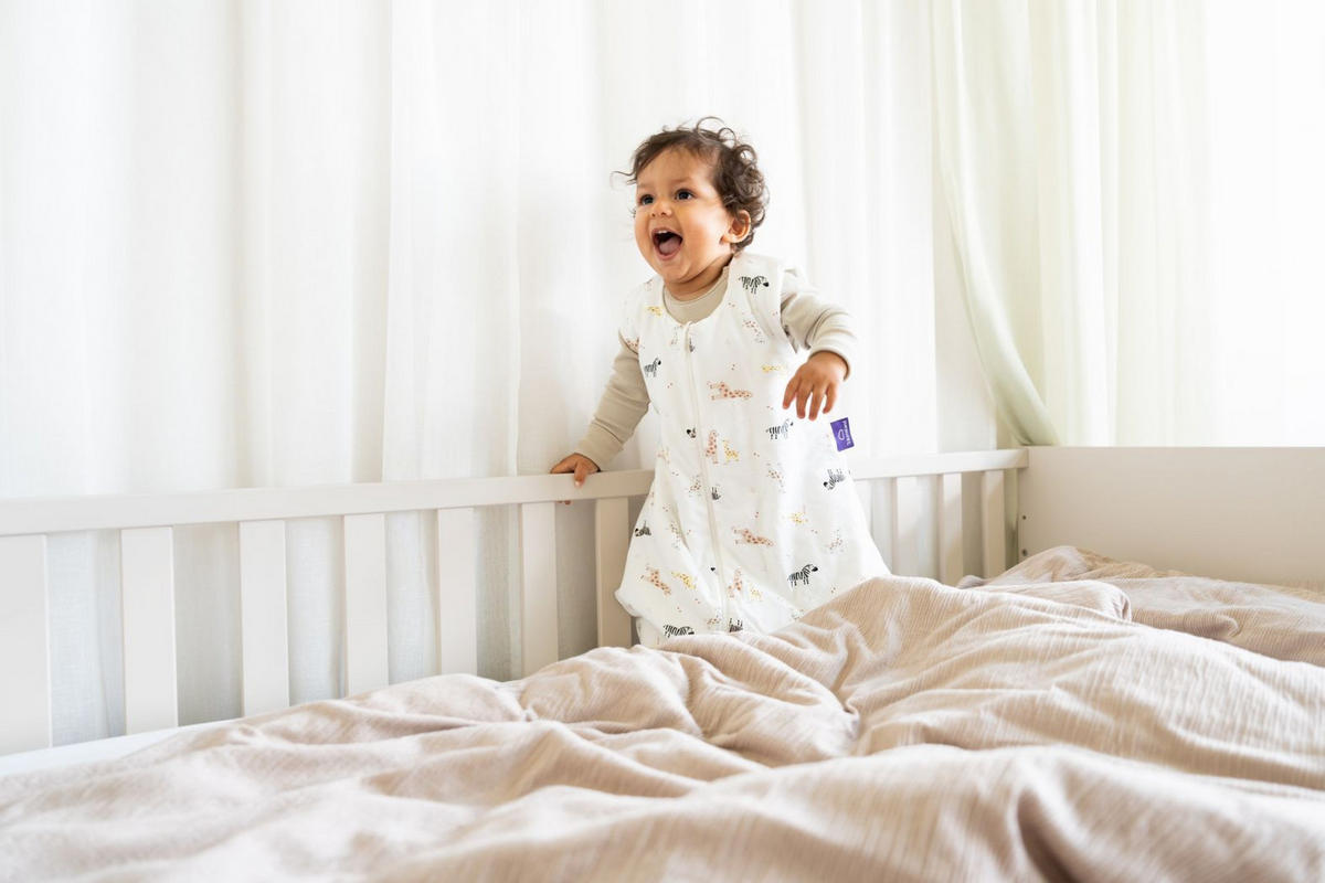 BABYSCHLAFSACK Safari 56/62  - Multicolor, Basics, Textil (56/62null) - Träumeland