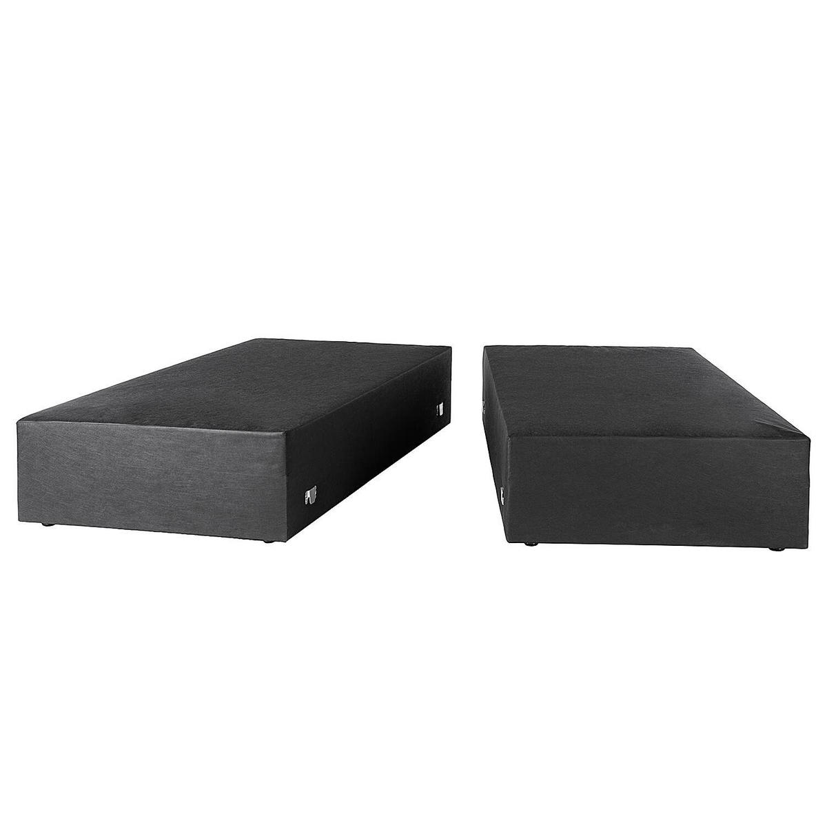 BOXSPRINGBETT 240/200 cm  in Hellgrau  - Hellgrau, Design, Textil (240/200cm) - home24