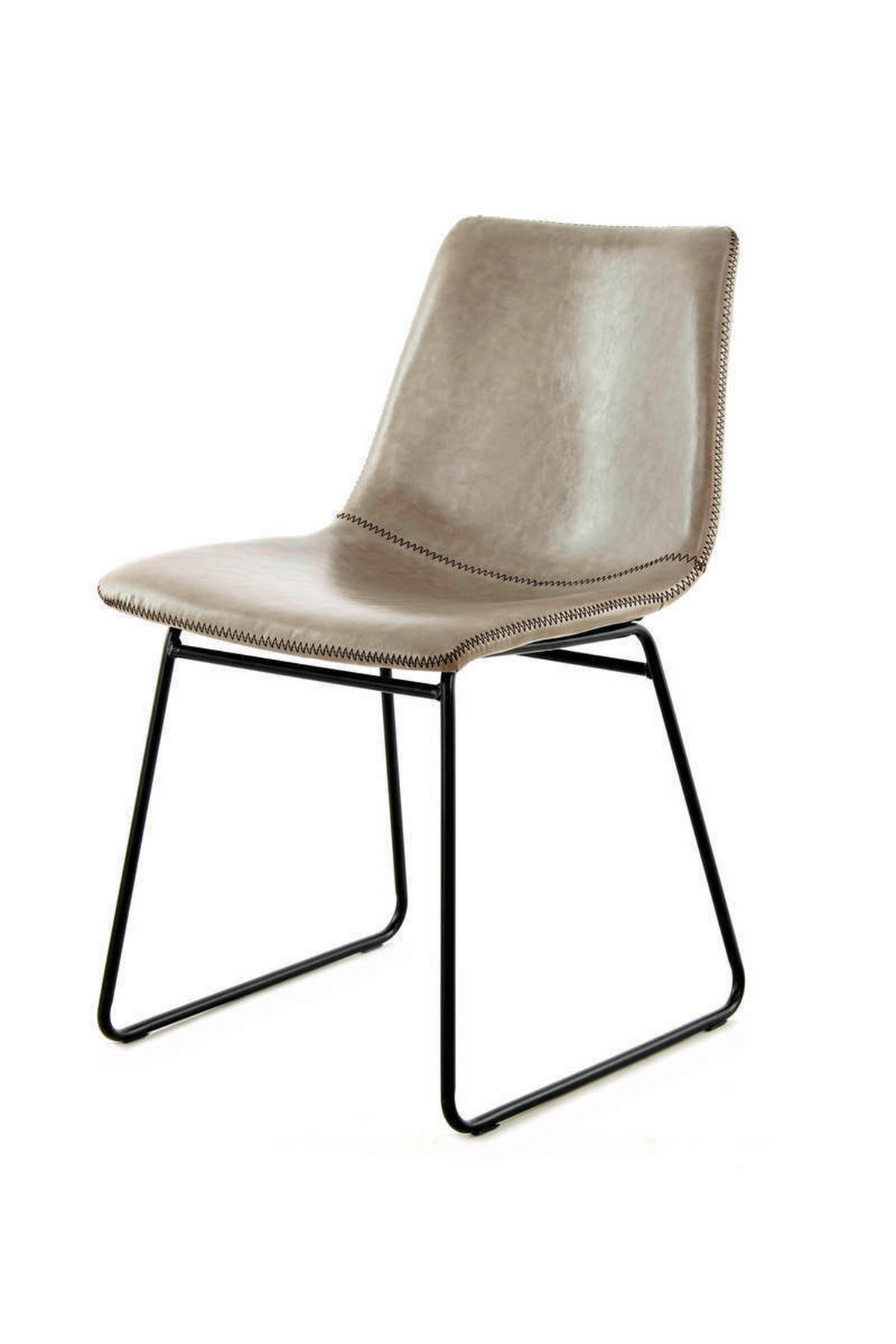 STUHL-SET 2 Stück  in  - Grau, Trend, Metall (47,5/82/56cm) - Kayoom