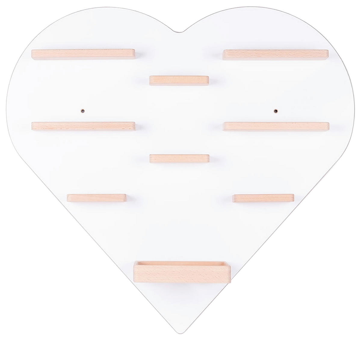 KINDERREGAL Weiß  - Weiß, MODERN, Holzwerkstoff (54/51/19cm) - Livetastic