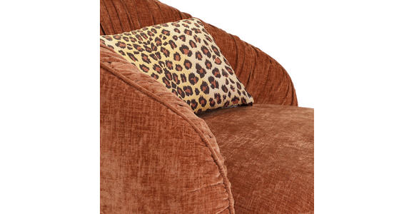 DESIGNSESSEL in Flachgewebe Kupferfarben  - Schwarz/Kupferfarben, Design, Textil/Metall (101/79/96cm) - Landscape