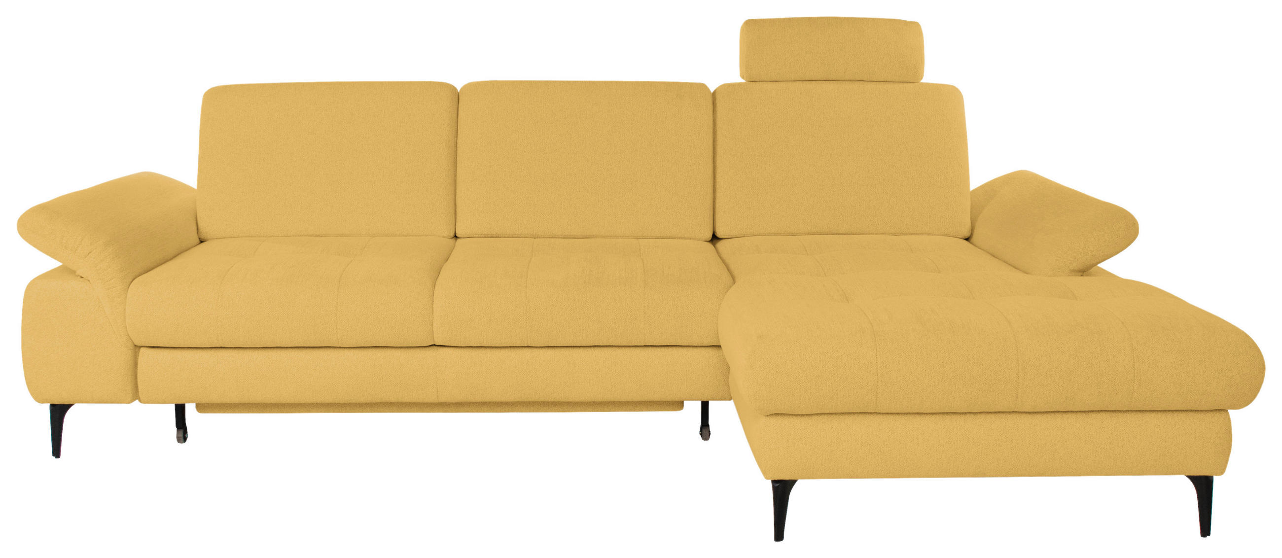 Livetastic Ecksofa Alma Gelb 285x191 cm