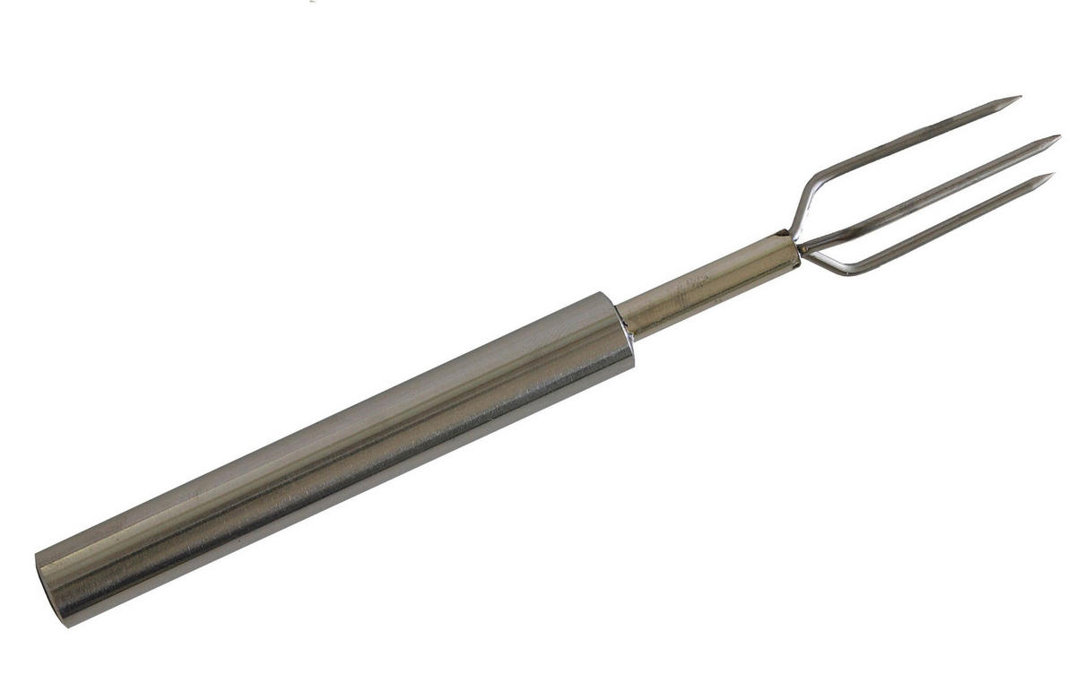 PELLKARTOFFELGABEL - Edelstahlfarben, Basics, Metall (10cm) - Heidi Cheese Line