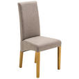STUHL  in Webstoff Textil  - Hellbraun/Eichefarben, KONVENTIONELL, Holz/Textil (47/102/57cm) - Carryhome