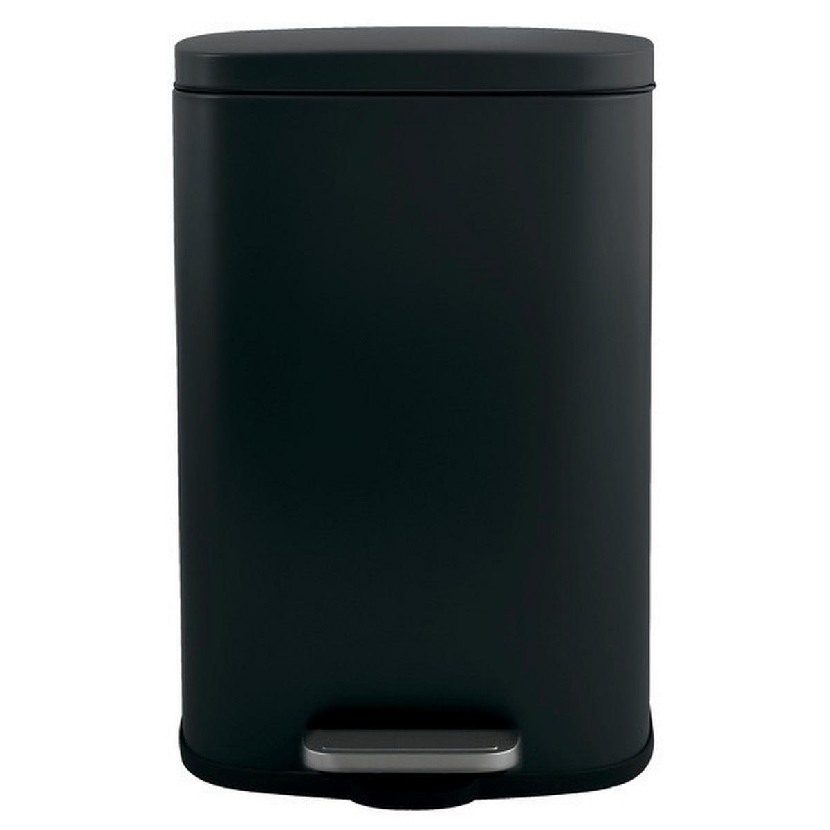 TRETEIMER 30 l  Metall  - Schwarz, Basics, Kunststoff/Metall (34,3/23,5/62,9cm) - Spirella