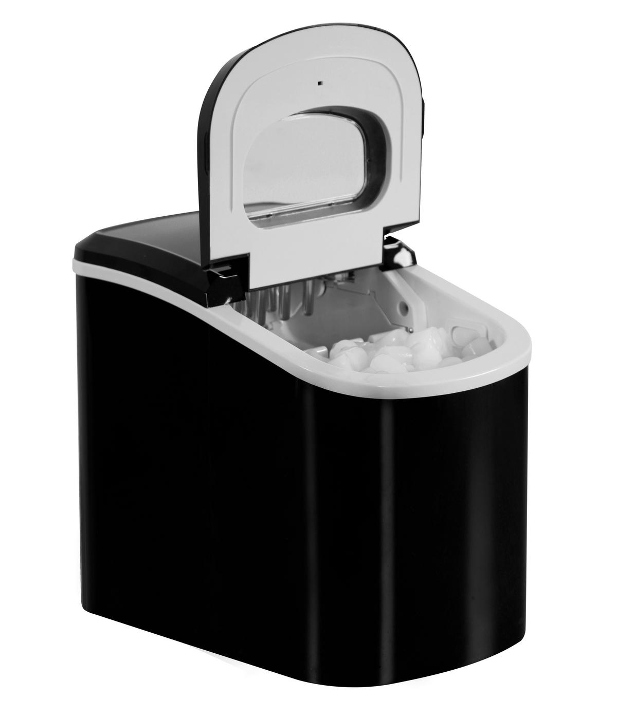 EISWÜRFELMASCHINE NABO EM 1225  - Schwarz, KONVENTIONELL (29,7/36,2/37,8cm) - Nabo