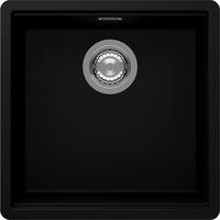 SPÜLE KIRN100FBNGT  - Schwarz, Basics, Stein (45,6/28,9/45,6cm) - Schock