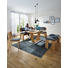 ECKBANK Lederlook Eiche massiv Eichefarben, Grau - Eichefarben/Grau, KONVENTIONELL, Holz/Textil (167/192cm) - Voleo ECKBANK Lederlook Eiche massiv Eichefarben, Grau - Eichefarben/Grau, KONVENTIONELL, Holz/Textil (167/192cm) - Voleo