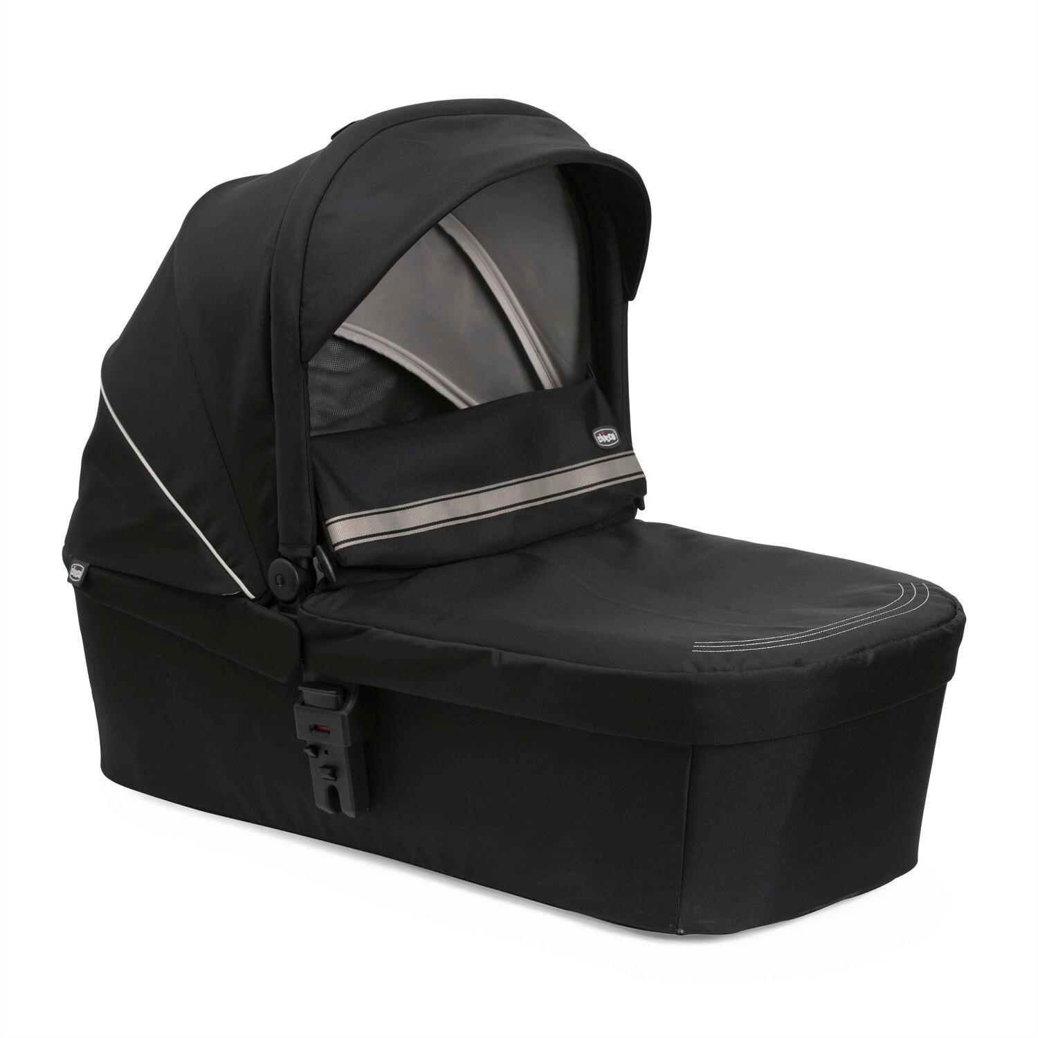 LIEGEWANNE SEETY  - Schwarz, Basics (40/69/85cm) - Chicco