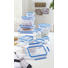 FRISCHHALTEDOSE - Blau/Transparent, Basics, Kunststoff - Emsa
