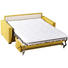 SCHLAFSOFA Gelb - Chromfarben/Gelb, KONVENTIONELL, Textil/Metall (183/88/99cm) - Carryhome SCHLAFSOFA Gelb - Chromfarben/Gelb, KONVENTIONELL, Textil/Metall (183/88/99cm) - Carryhome