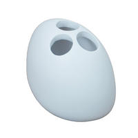 ZAHNBÜRSTENHALTER Kunststoff  - Weiß, Basics, Kunststoff (9/10/6cm) - Sadena