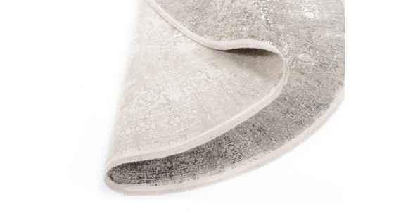 WEBTEPPICH 200 cm Avignon Grau, Goldfarben rund  - Goldfarben/Grau, Design, Textil (200cm) - Dieter Knoll