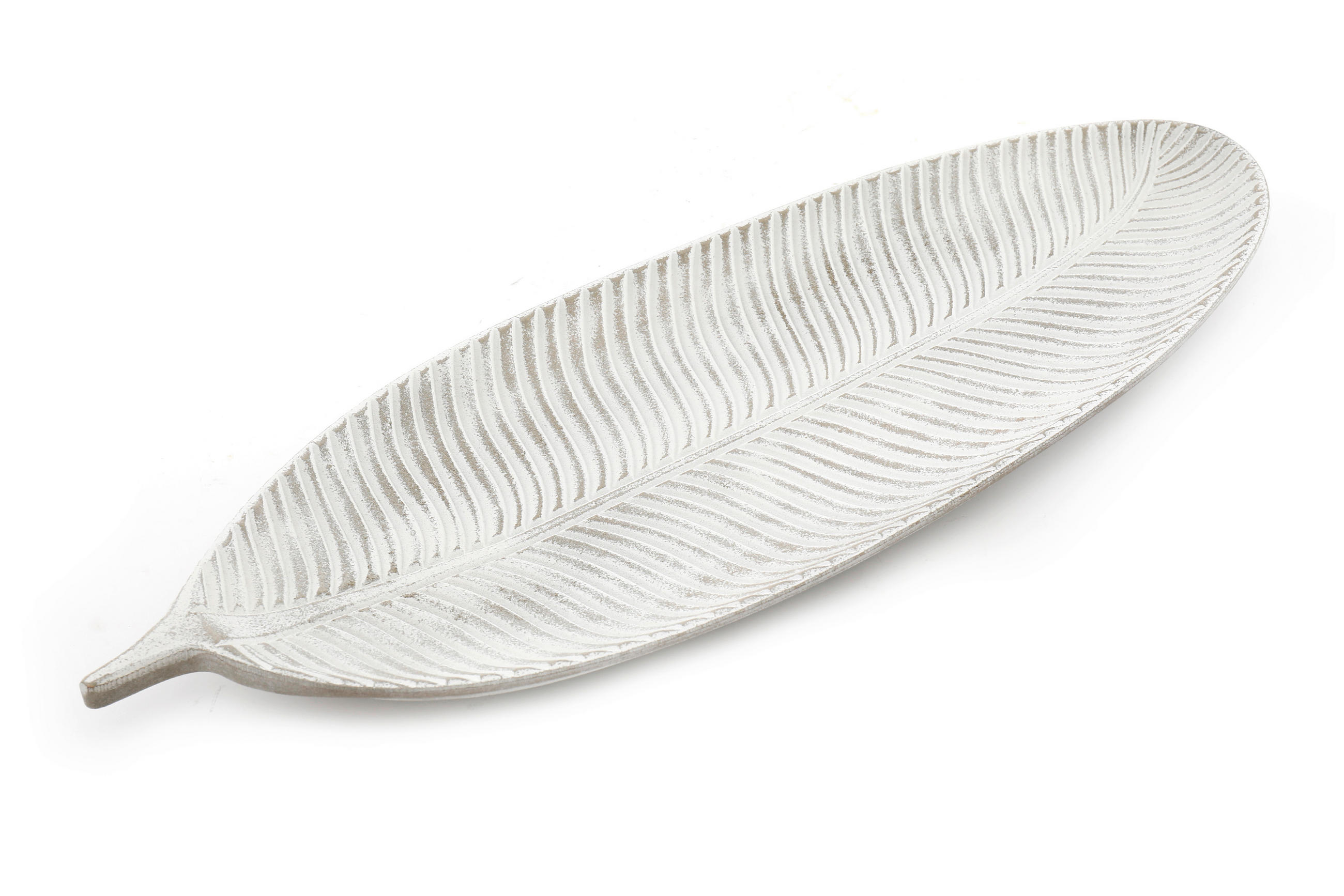 DEKORAČNÝ PODNOS  - biela, Basics, drevo (23/60/3cm)