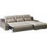 WOHNLANDSCHAFT in Textil Beige, Grau - Chromfarben/Beige, Design, Textil/Metall (270 205 cm) - Carryhome WOHNLANDSCHAFT in Textil Beige, Grau - Chromfarben/Beige, Design, Textil/Metall (270 205 cm) - Carryhome