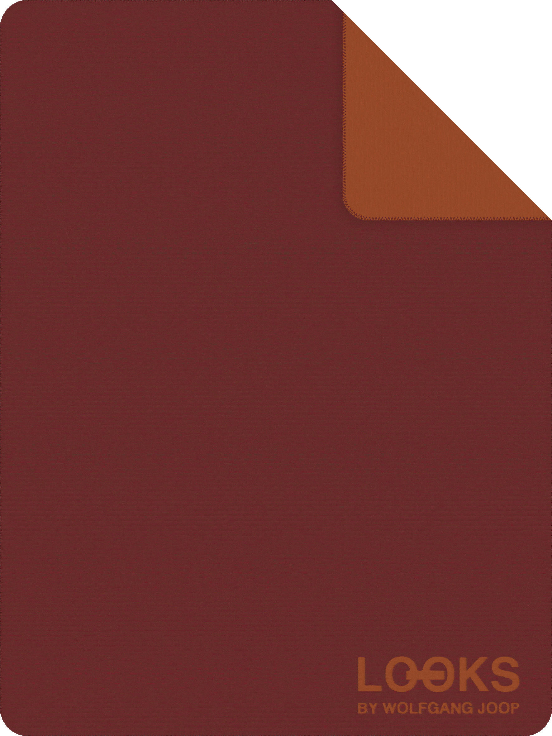 DECKE 2380 Doubleface 150/200 cm  - Rot/Orange, KONVENTIONELL, Textil (150/200cm) - LOOKS by W.Joop
