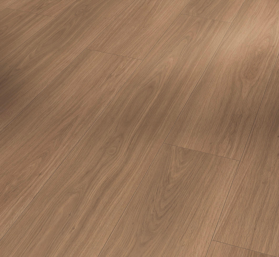 DESIGNBODEN Modular ONE  per  m² - Eichefarben, Basics, Holzwerkstoff (128.5/19.4/0.8cm) - Parador