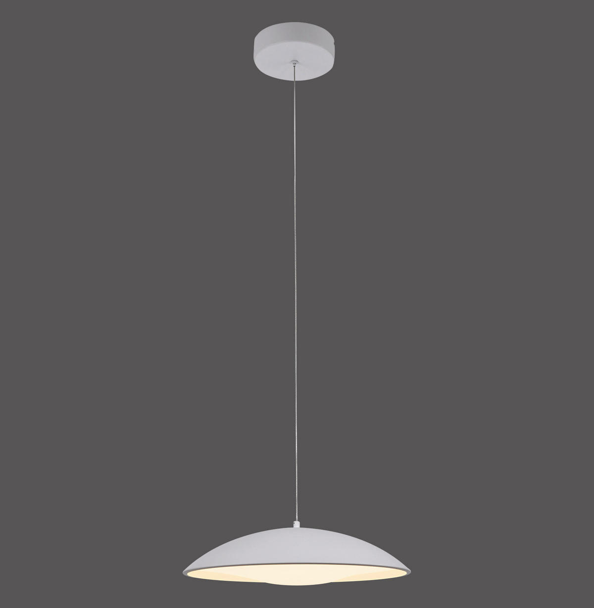 LED-PENDELLEUCHTE SW LENTE 40/40/180 cm   - Weiß, KONVENTIONELL, Kunststoff/Metall (40/40/180cm) - Schöner Wohnen