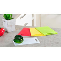 SCHNEIDEBRETT    24/15/0,5 cm  - Rot, Basics, Kunststoff (24/15/0,5cm) - Homeware
