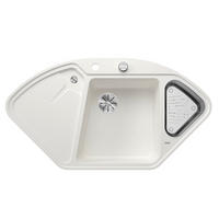 SPÜLE 523673  - Weiß, Basics, Stein (104,2/19,5/56cm) - Blanco