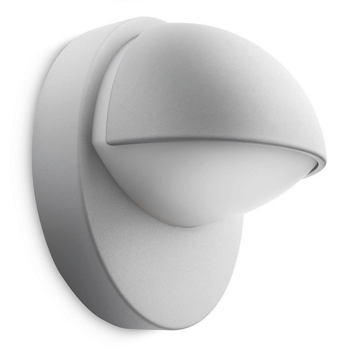 ZUNANJA STENSKA SVETILKA  JUNE       19,5/19,5/13,5 cm      - siva, Basics, kovina (19,5/19,5/13,5cm) - Philips