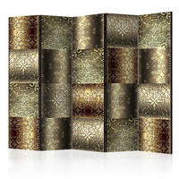 SKÄRMVÄGG  i trä, textil  multicolor  - multicolor, Basics, trä/textil (225/172/3cm) - artgeist