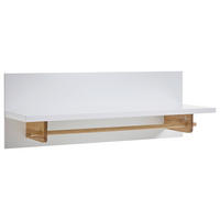 GARDEROBENPANEEL  in 97/35/32 cm  - Weiss/Eichefarben, Design, Holz/Holzwerkstoff (97/35/32cm)