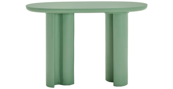 KONSOLENTISCH in Holzwerkstoff 120/35/80 cm    - Grün, Design, Holzwerkstoff (120/35/80cm) - Novel