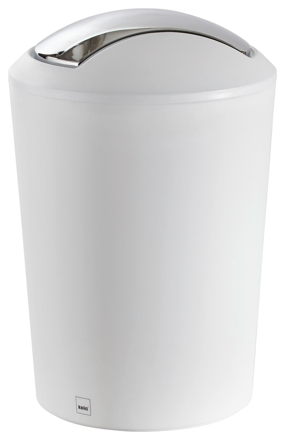 SCHWINGDECKELEIMER 5 l  Kunststoff  - Schwarz/Weiß, Basics, Kunststoff (20/28,5cm) - Kela