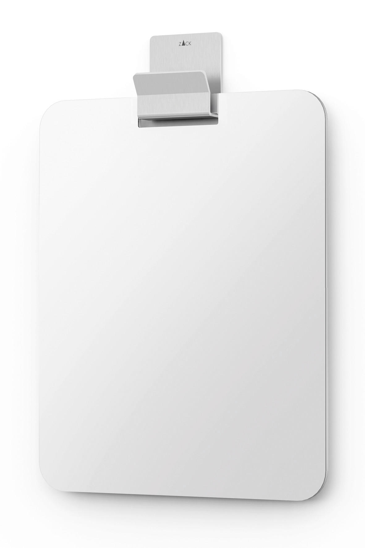 OGLEDALO ZA LIČENJE - barve nerjavečega jekla, Konvencionalno, umetna masa (16/23,2/3,2cm) - Zack