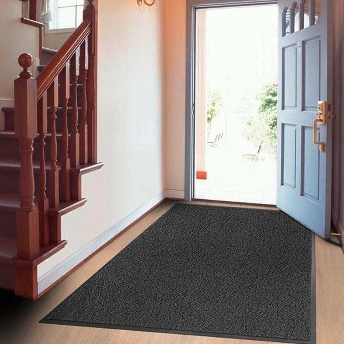 SCHMUTZFANGMATTE  60/90 cm  Anthrazit  - Anthrazit, KONVENTIONELL, Kunststoff (60/90cm) - Floordirekt