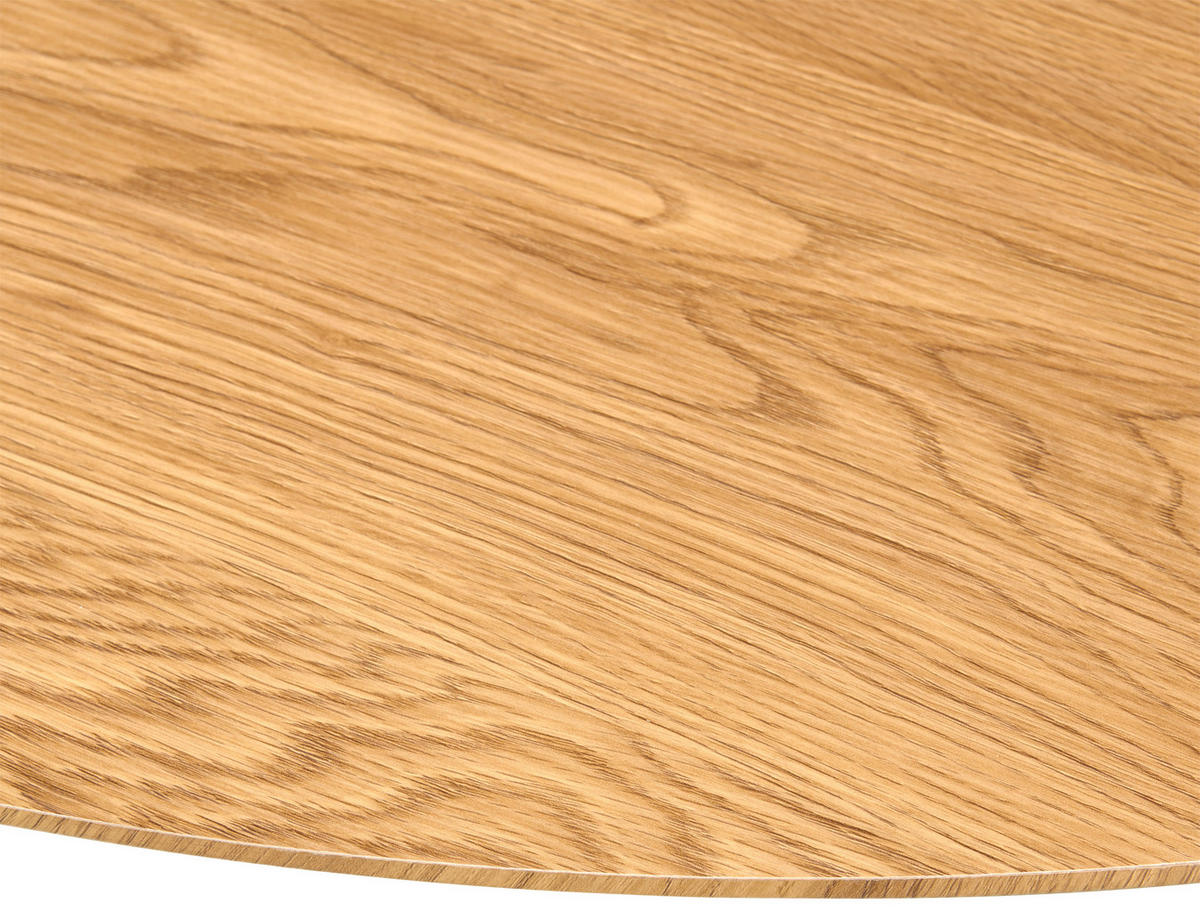 AUSZIEHTISCH in Holz, Holzwerkstoff  - Eichefarben/Schwarz, KONVENTIONELL, Holz/Holzwerkstoff (120-200/74/120cm) - MID.YOU