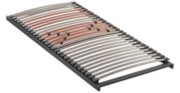 LATTENROST 80/200 cm Birke - Dunkelgrau/Graubraun, Basics, Holz (80/200cm) - Novel