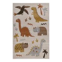 KINDERTEPPICH 200/290 cm T-Rex & Friends Dinosaurier  - Multicolor, Basics, Textil (200/290cm) - WECON HOME