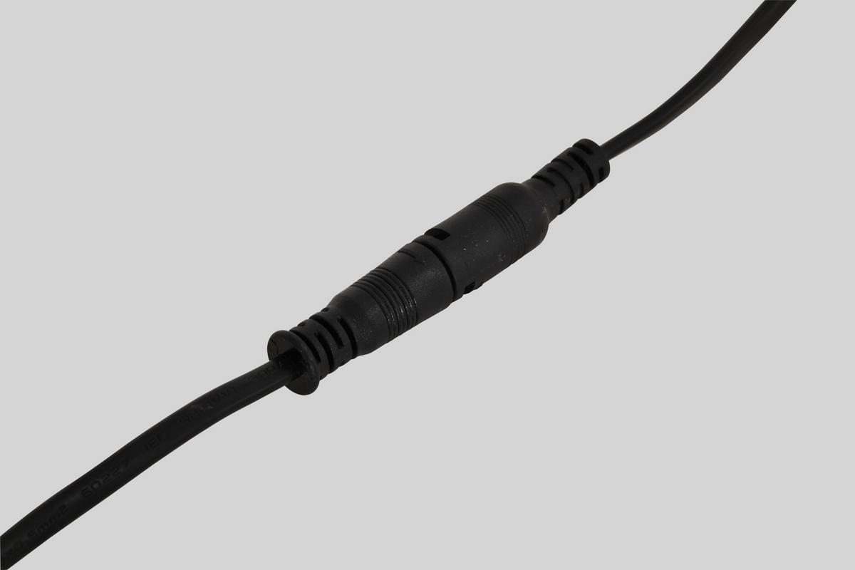 LED-STEHLEUCHTE Biarritz 87,5/162,5/52 cm  - Schwarzchrom, Design, Glas/Kunststoff (87,5/162,5/52cm)