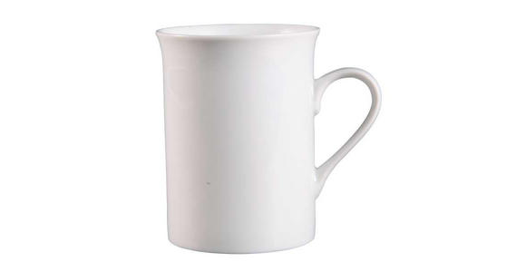 KAFFEEBECHER  250 ml   - Weiß, Basics, Keramik (7,8cm) - Boxxx