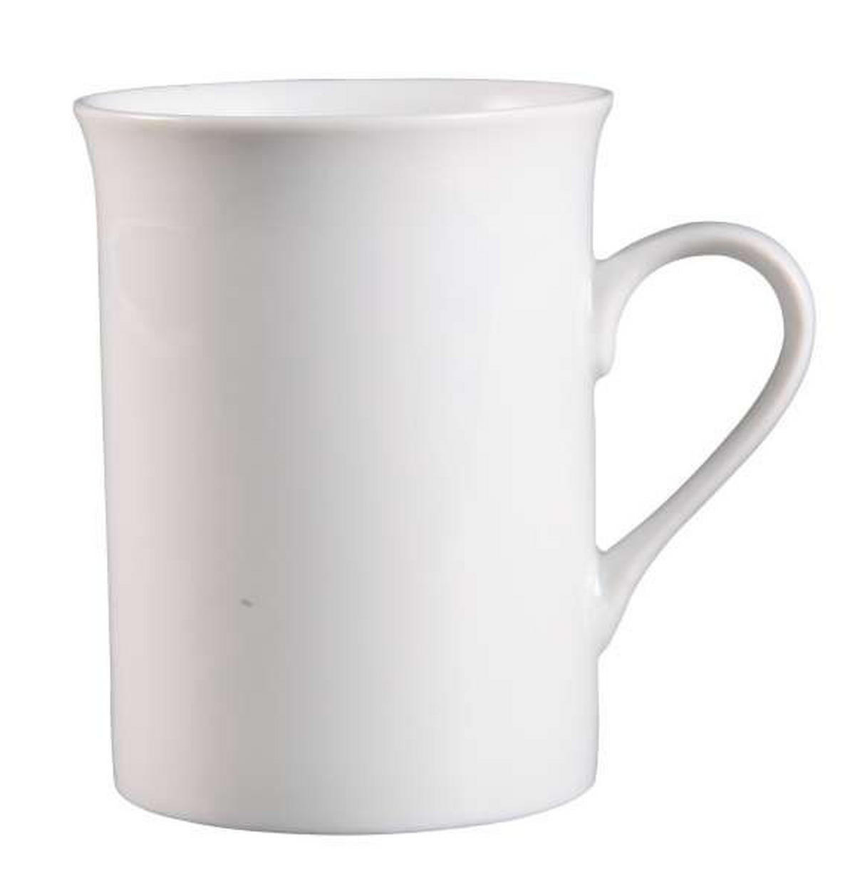 KÁVÉSBÖGRE 250 ml  - fehér, Basics, kerámia (7,8cm) - Boxxx