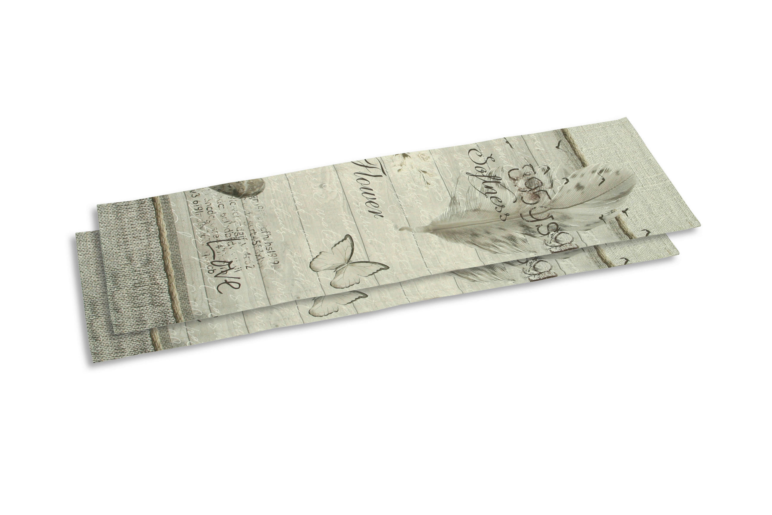 XXXLutz Tischläufer Beige 40x130 cm
