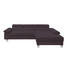 WOHNLANDSCHAFT in Leder Lila - Chromfarben/Lila, Design, Leder/Metall (276/198cm) - Venda WOHNLANDSCHAFT in Leder Lila - Chromfarben/Lila, Design, Leder/Metall (276/198cm) - Venda
