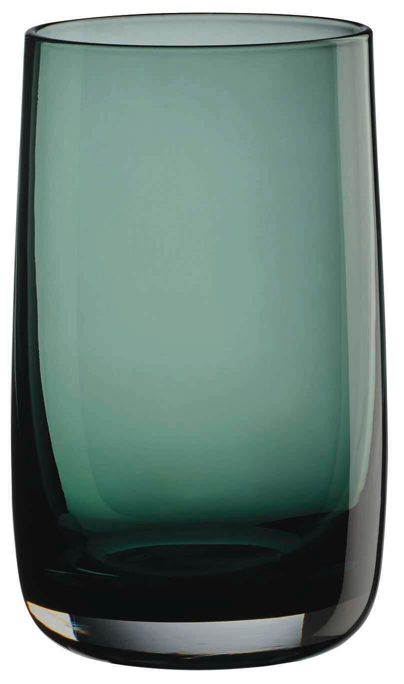LONGDRINKGLAS Sarabi grün 400 ml  - Grün, Basics, Glas (8/13cm) - ASA