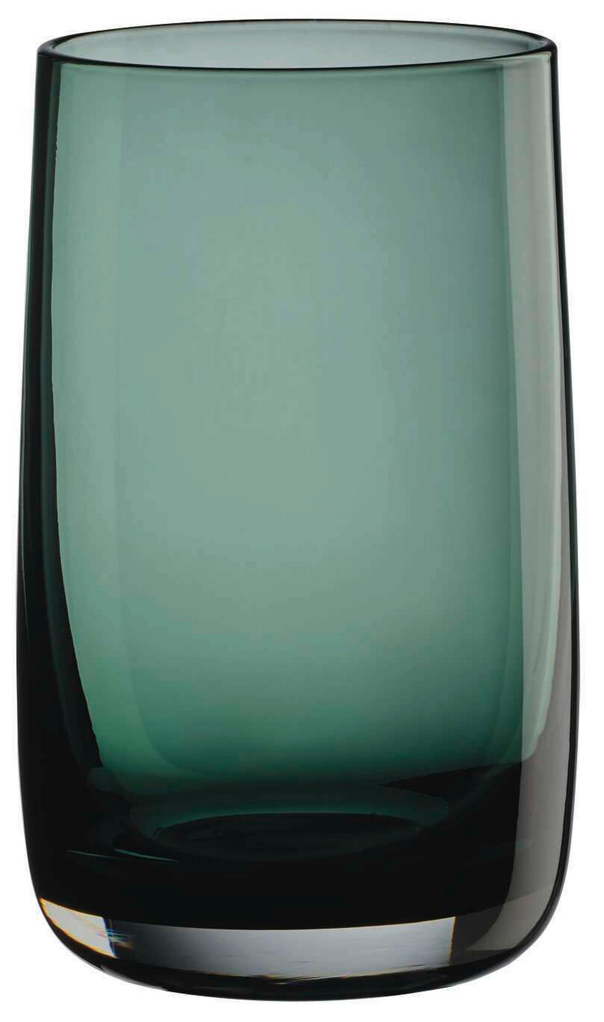LONGDRINKGLAS 400 ml  - Grün, Basics, Glas (8/13cm) - ASA
