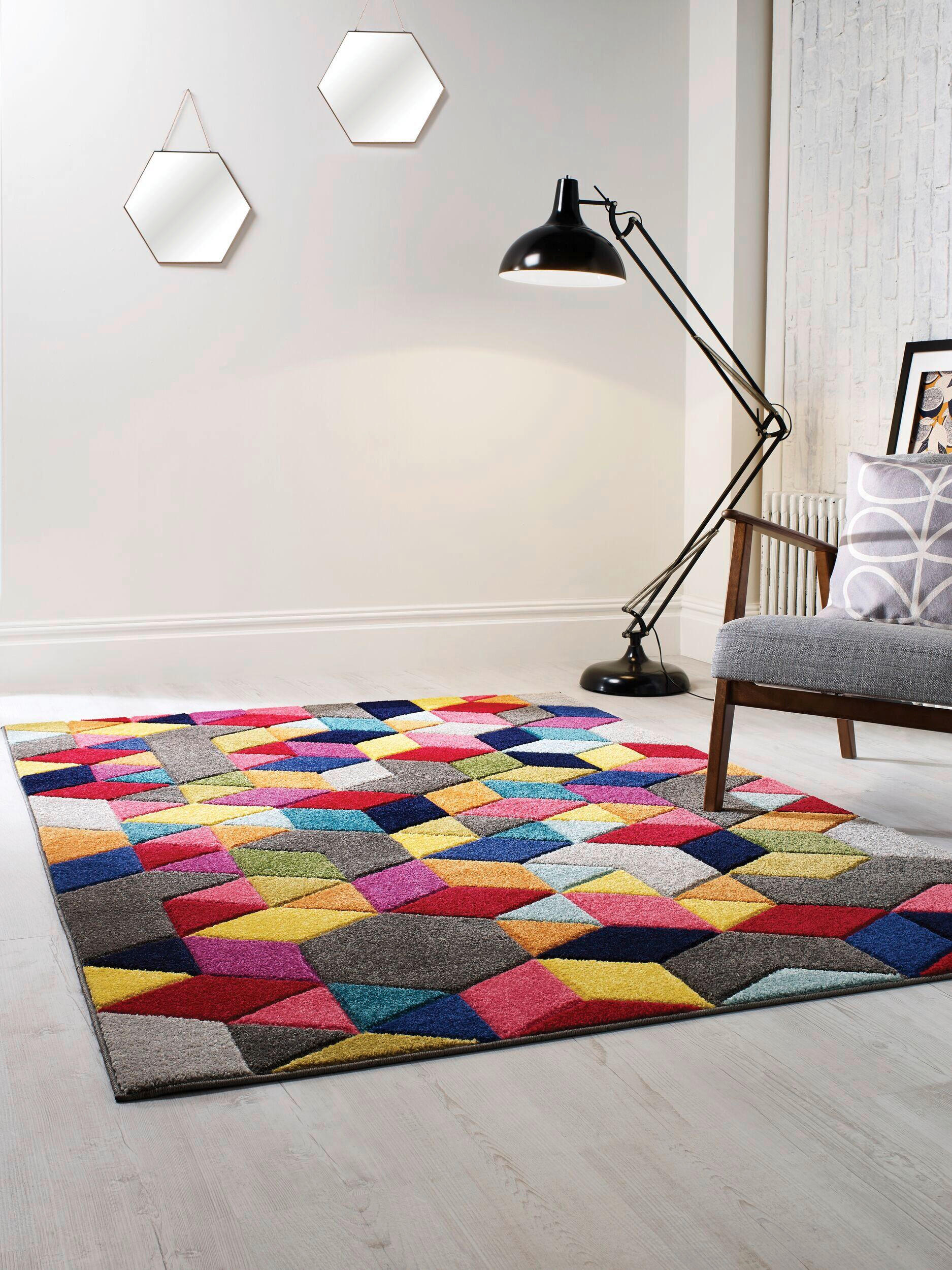 KOBEREC, 170/120 cm, vícebarevná - vícebarevná, Basics, textil (170/120cm)