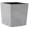 PFLANZENTOPF   - Grau, Basics, Kunststoff (40/41/40cm) - Siena Garden