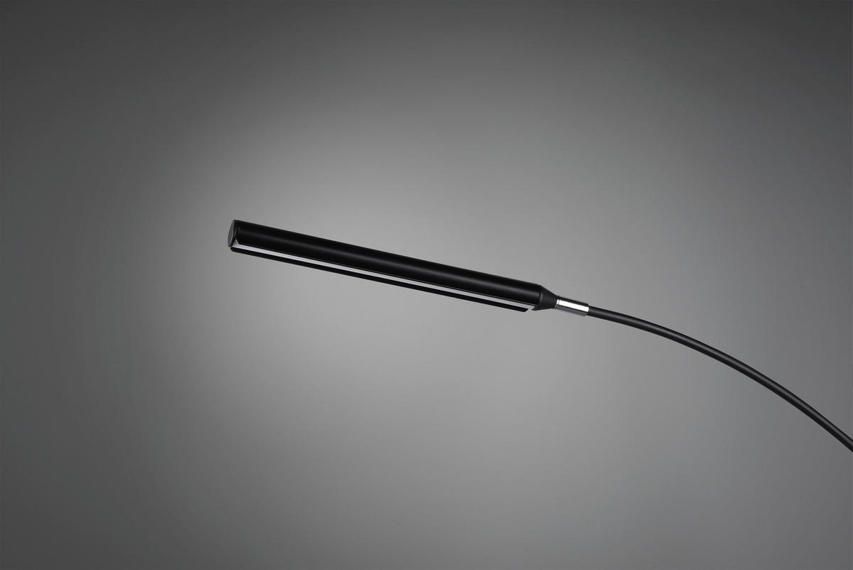 BOGENLEUCHTE    - Schwarz, Basics, Metall (196cm)