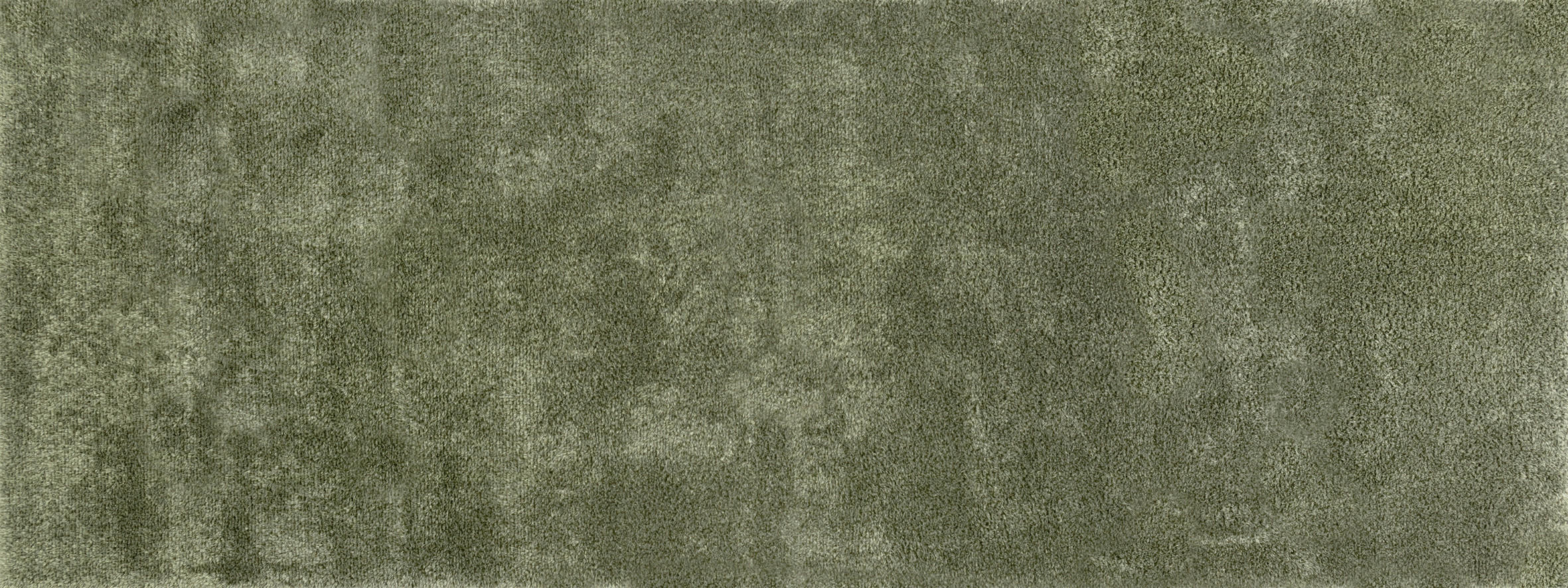 LÄUFER 75/200 cm Sage Green Olivgrün  - Olivgrün, Basics, Kunststoff/Textil (75/200cm) - wash+dry