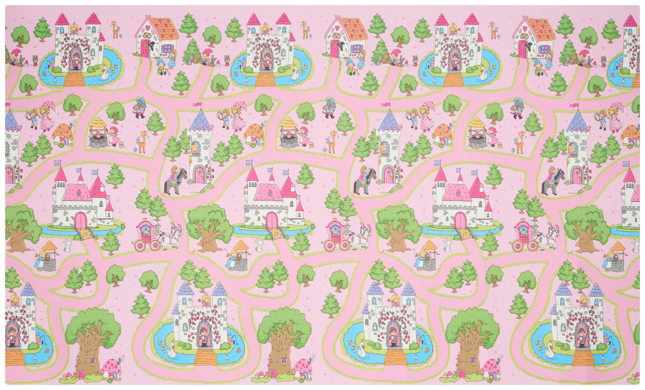 SPIELTEPPICH  - Multicolor, Basics, Kunststoff (200/120/0,3cm) - My Baby Lou