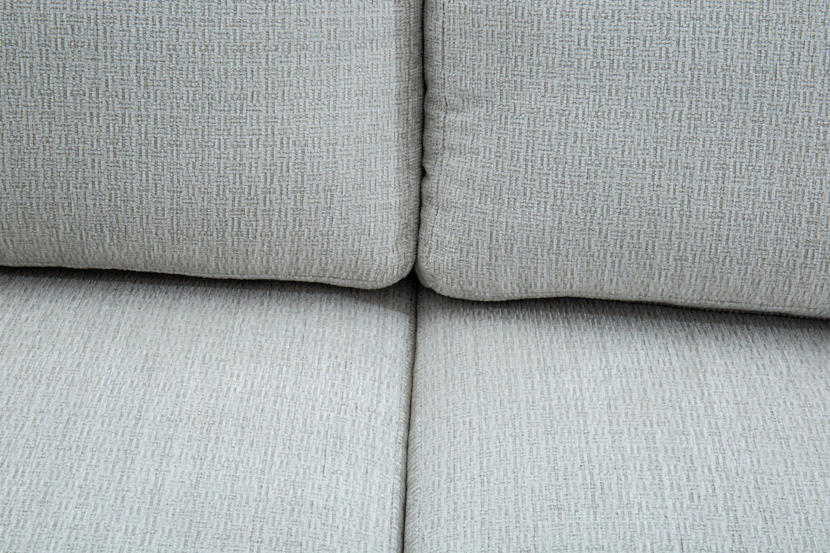 SCHLAFSOFA NOLA in Leinenoptik Beige  - Beige/Schwarz, Design, Holz/Textil (220,5/86/96cm) - Livetastic